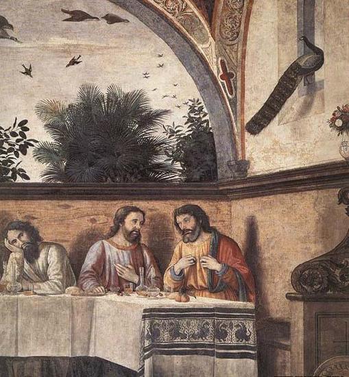 GHIRLANDAIO, Domenico Last Supper detail